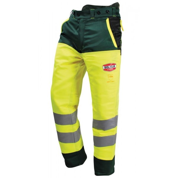 Pantalon GLOW HV jaune CL1 SOLIDUR