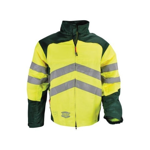 Veste GLOW HV jaune CL1 SOLIDUR