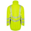 Veste de pluie HV jaune ARBORTEC