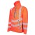 Veste de pluie HV orange