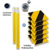 Kit Piétons 2 tubes Jaune cl 1 et 6 dalles Noir/Jaune