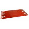 Coussin berlinois 2 m rouge
