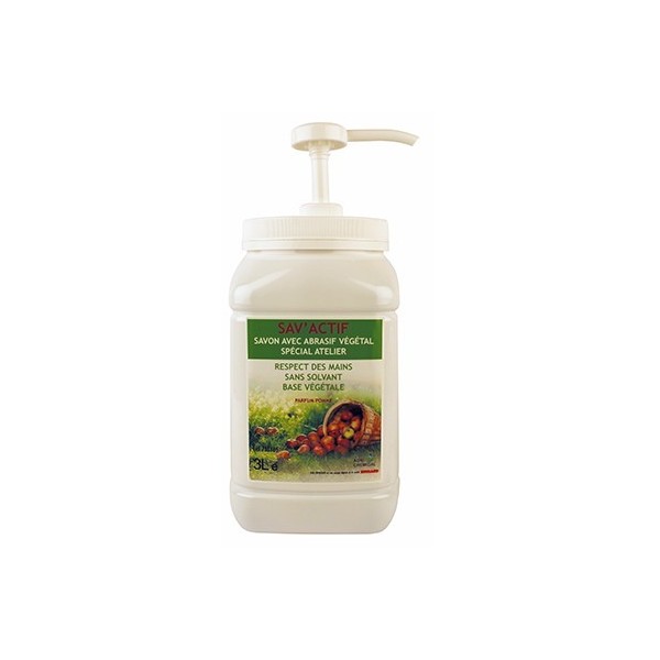 POT DE SAVON MICROBILLES 3L SAV'ACTIF