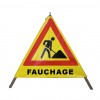 Tripode de signalisation travaux