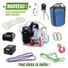 Treuil de tirage à batterie 80/82V 1000kg  PORTABLE WINCH