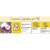 MME BOUTE-EN-TRAIN - Cosmos cupkakes graines