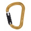 Mousqueton WILLIAM TRIACT-LOCK OR PETZL