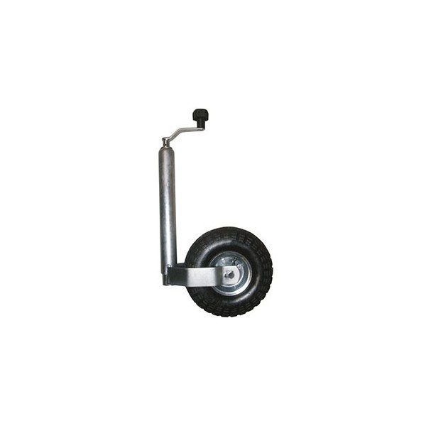 Roue jockey Ø48 - Galet gonflable 260mm