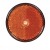 Catadioptre rond à visser orange