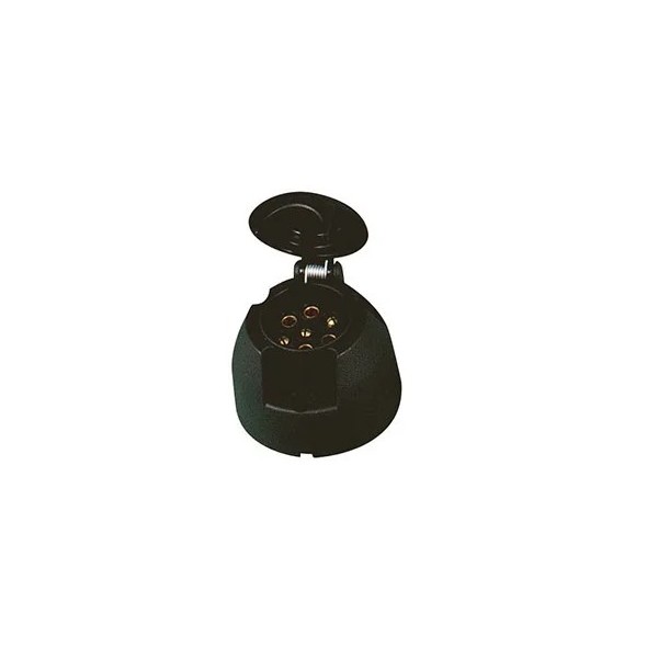 Socle 7 broches plastique