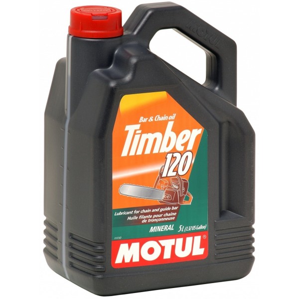 Huile de chaine de tronçonneuse 5L Timber 120 MOTUL