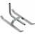 Luge acier zingue 3/4"