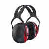 Casque antibruit X3A Rouge PELTOR